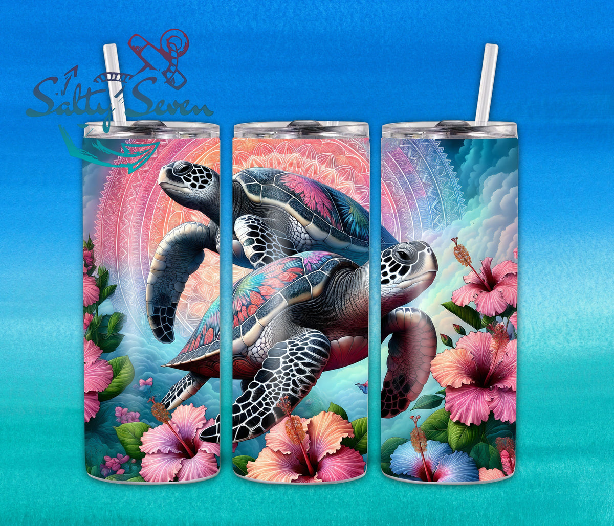 20oz Turtle tumbler