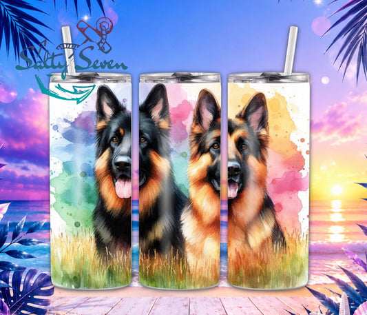 20oz German Shepherds tumbler