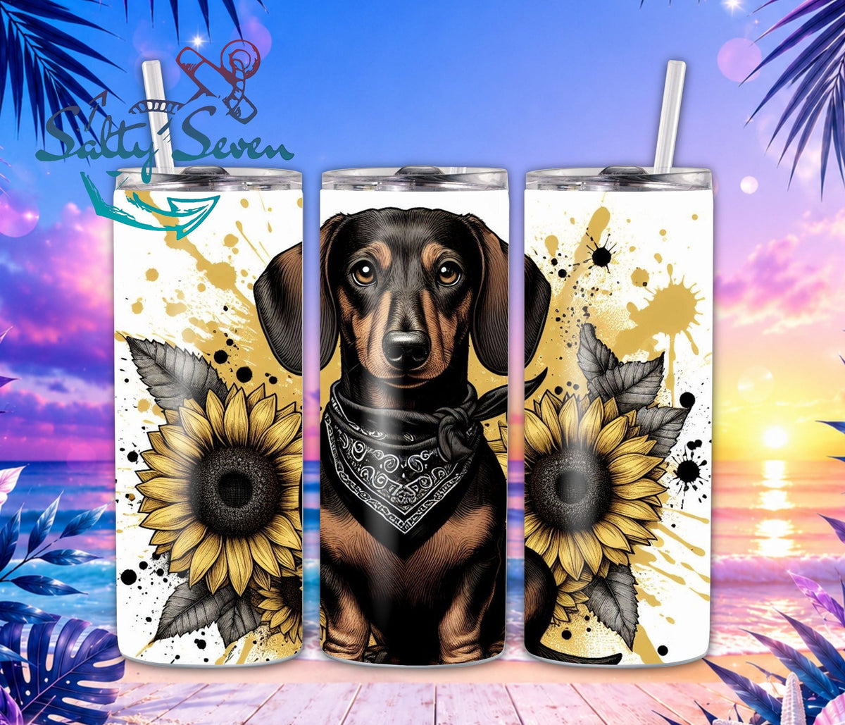 20oz Sausage Dog tumbler
