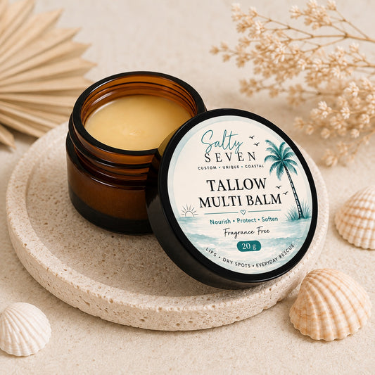 Salty Seven Tallow Multi Balm 20g fragrance free